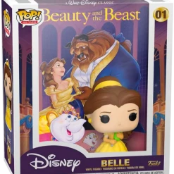 The Amazing Collectables Latest Additions Funko Pop! VHS Covers - Beauty And The Beast - Belle With Mirror #01
