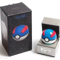 The Amazing Collectables Pokemon - Great Ball 1:1 Scale Life Size Die-Cast Prop Replica 13 The Amazing Collectables Pokemon - Great Ball 1:1 Scale Life Size Die-Cast Prop Replica