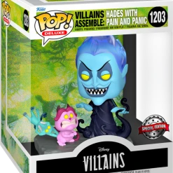 The Amazing Collectables Latest Additions Funko Pop! Disney Villains Assemble - Hades With Pain & Panic Deluxe Diorama #1203