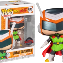 The Amazing Collectables Funko Pop! Dragon Ball Z - Great Saiyaman & Saiyagirl (+ Box Of 6 Mystery Exclusive Pop! Vinyl Figures) Animation