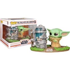 The Amazing Collectables Funko Pop! Star Wars: The Mandalorian - The Child (Baby Yoda) With Egg Canister Deluxe #407