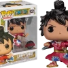 The Amazing Collectables Animation Funko Pop! One Piece - Monkey D. Luffy In Kimono Metallic #921