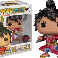 The Amazing Collectables Animation Funko Pop! One Piece - Monkey D. Luffy In Kimono Metallic #921