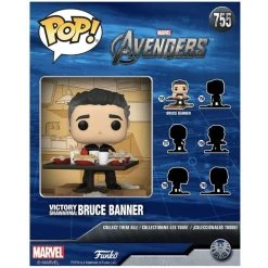 The Amazing Collectables Funko Pop! The Avengers - Bruce Banner Victory Shawarma Diorama Deluxe #755