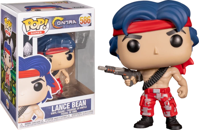 The Amazing Collectables Video Games Funko Pop! Contra - Lance #586 3 The Amazing Collectables Video Games Funko Pop! Contra - Lance #586