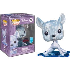 The Amazing Collectables Funko Pop! Bambi - Bambi Snowflakes Artist Series With Pop! Protector #26
