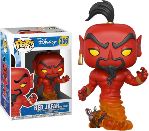 The Amazing Collectables Funko Pop! Aladdin - Red Jafar (as Genie) #356 - Chase Chance Chase Chance! 3 The Amazing Collectables Funko Pop! Aladdin - Red Jafar (as Genie) #356 - Chase Chance Chase Chance!