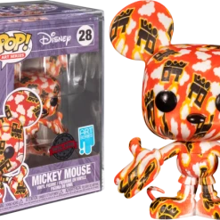 The Amazing Collectables Latest Additions Funko Pop! Mickey Mouse - Mickey Mouse Trains Artist Series With Pop! Protector #28