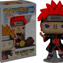 The Amazing Collectables Funko Pop! Naruto: Shippuden - Pain With Shinra Tensei Glow In The Dark #944 Animation