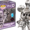 The Amazing Collectables Funko Pop! Mickey Mouse - Steamboat Willie Artist Series Pop! Vinyl Figure With Pop! Protector #18