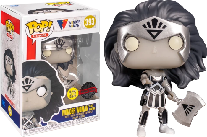 The Amazing Collectables Funko Pop! Wonder Woman - Wonder Woman Black Lantern Glow In The Dark 80th Anniversary #393 4 The Amazing Collectables Funko Pop! Wonder Woman - Wonder Woman Black Lantern Glow In The Dark 80th Anniversary #393
