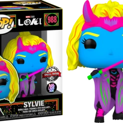 The Amazing Collectables Funko Pop! Loki (2021) - Sylvie Blacklight #988