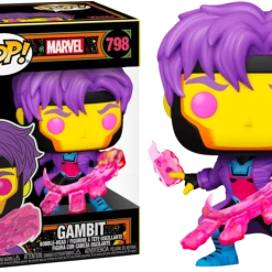 The Amazing Collectables Funko Pop! Marvel: Blacklight - Gambit #798 Blacklight ✨