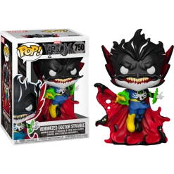 The Amazing Collectables Funko Pop! Venom - Venomized Doctor Strange With Energy Glow In The Dark #750 Latest Additions