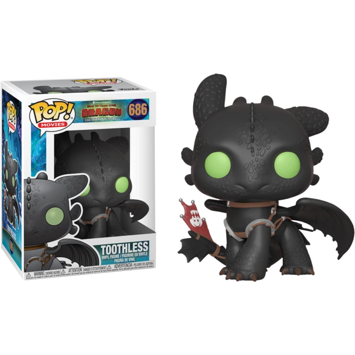 The Amazing Collectables Movies Funko Pop! How To Train Your Dragon 3: The Hidden World - Toothless #686 3 The Amazing Collectables Movies Funko Pop! How To Train Your Dragon 3: The Hidden World - Toothless #686