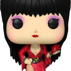 The Amazing Collectables Funko Pop! Elvira - Elvira With Heart Diamond Glitter 40th Anniversary