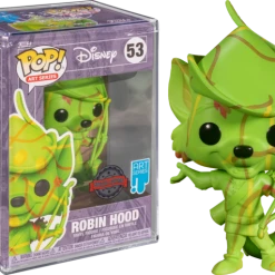 The Amazing Collectables Funko Pop! Robin Hood (1973) - Robin Hood Artist Series With Pop! Protector #53