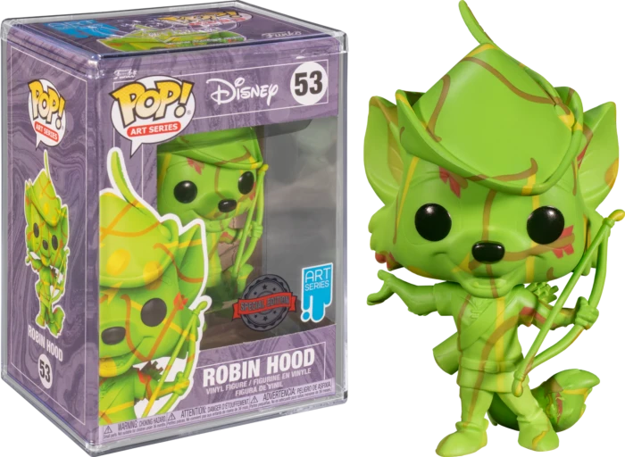 The Amazing Collectables Funko Pop! Robin Hood (1973) - Robin Hood Artist Series With Pop! Protector #53 3 The Amazing Collectables Funko Pop! Robin Hood (1973) - Robin Hood Artist Series With Pop! Protector #53