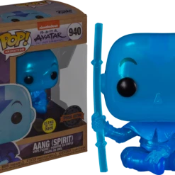 The Amazing Collectables Animation Funko Pop! Avatar: The Last Airbender - Spirit Aang Glow In The Dark Earth Day #940