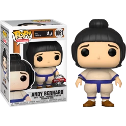 The Amazing Collectables Funko Pop! The Office - Andy Bernard In Sumo Suit #1061 Television