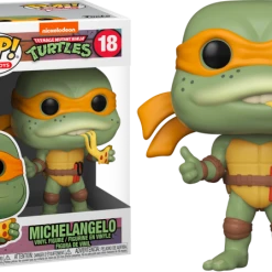 The Amazing Collectables Funko Pop! Teenage Mutant Ninja Turtles (1990) - Michelangelo #18 The Teenage Mutant Ninja Turtles