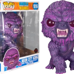 The Amazing Collectables Movies Funko Pop! Godzilla Vs Kong - Kong Purple City Lights 10" #1016