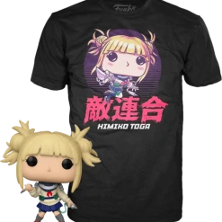 The Amazing Collectables Funko Pop! My Hero Academia - Himiko Toga Unmasked - Vinyl Figure & T-Shirt Box Set Animation