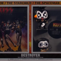 The Amazing Collectables Rocks Funko Pop! Albums - Kiss - Destroyer Deluxe - 4-Pack #22