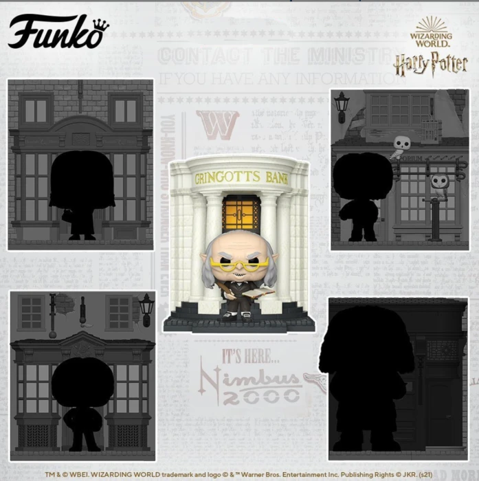 The Amazing Collectables Funko Pop! Harry Potter - Gringotts' Head Goblin With Gringott's Wizarding Bank Diagon Alley Diorama Deluxe #138 Latest Additions 4 The Amazing Collectables Funko Pop! Harry Potter - Gringotts' Head Goblin With Gringott's Wizarding Bank Diagon Alley Diorama Deluxe #138 Latest Additions