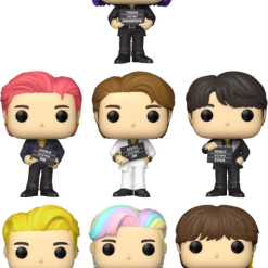 The Amazing Collectables Bundles Funko Pop! BTS - Smooth As Butter - Bundle (Set Of 7)