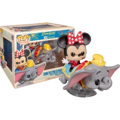 The Amazing Collectables Funko Pop! Rides - Disneyland: 65th Anniversary - Minnie Mouse With Dumbo The Flying Elephant Attraction #92
