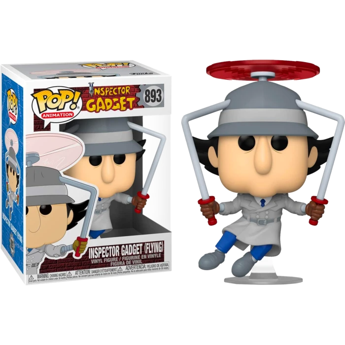 The Amazing Collectables Funko Pop! Inspector Gadget - Inspector Gadget Flying #893 3 The Amazing Collectables Funko Pop! Inspector Gadget - Inspector Gadget Flying #893