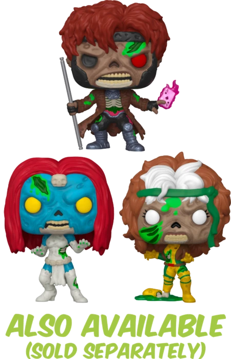 The Amazing Collectables Funko Pop! Marvel Zombies - Gambit Zombie Glow In The Dark #793 Latest Additions 4 The Amazing Collectables Funko Pop! Marvel Zombies - Gambit Zombie Glow In The Dark #793 Latest Additions