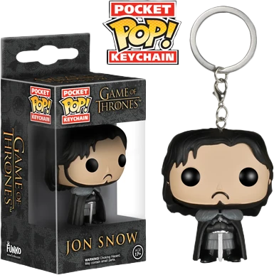 The Amazing Collectables Television Funko Pocket Pop! Keychain - Game Of Thrones - Jon Snow 3 The Amazing Collectables Television Funko Pocket Pop! Keychain - Game Of Thrones - Jon Snow