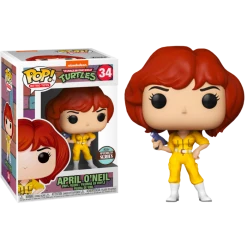 The Amazing Collectables Funko Pop! Teenage Mutant Ninja Turtles (1987) - April O'Neil #34 The Teenage Mutant Ninja Turtles