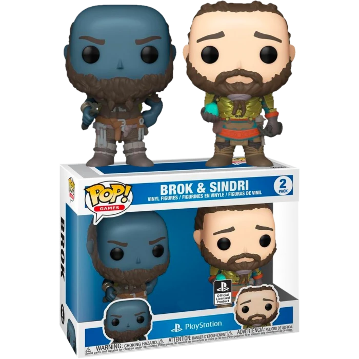 The Amazing Collectables Funko Pop! God Of War (2018) - Broc & Sindri - 2-Pack 3 The Amazing Collectables Funko Pop! God Of War (2018) - Broc & Sindri - 2-Pack