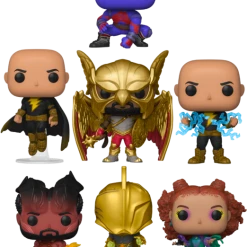 The Amazing Collectables Funko Pop! Black Adam (2022) - Black Is Back - Bundle (Set Of 7)