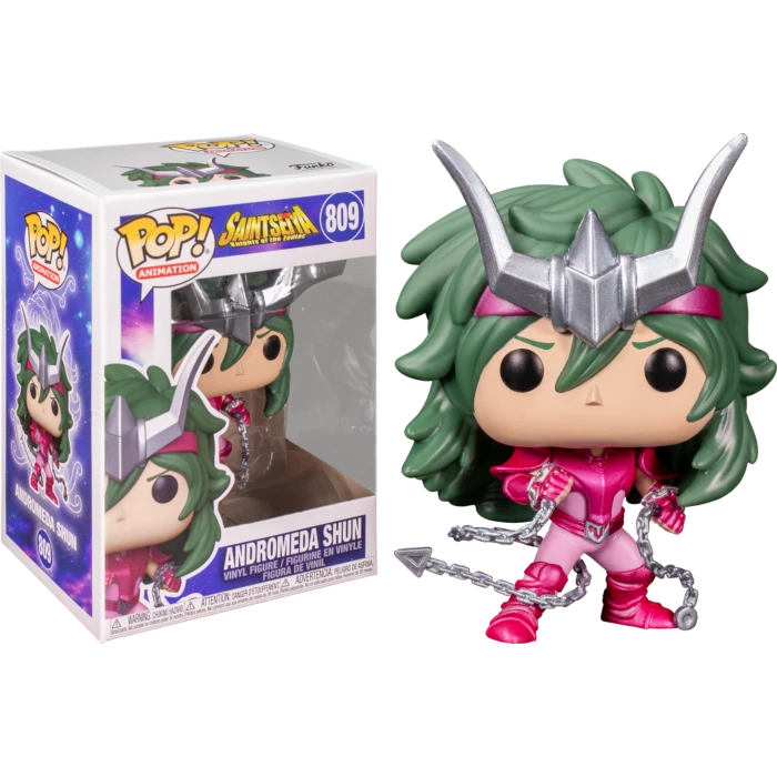 The Amazing Collectables Funko Pop! Saint Seiya: Knights Of The Zodiac - Andromeda Shun #809 Animation 3 The Amazing Collectables Funko Pop! Saint Seiya: Knights Of The Zodiac - Andromeda Shun #809 Animation