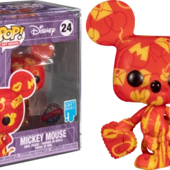 The Amazing Collectables Latest Additions Funko Pop! Disney - Mickey Mouse & Minnie Mouse Artist Series With Pop! Protector - Bundle (Set Of 2)
