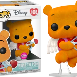 The Amazing Collectables Latest Additions Funko Pop! Winnie The Pooh - Winnie The Pooh Valentines Flocked #1008