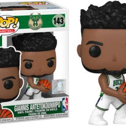 The Amazing Collectables Funko Pop! NBA Basketball - Giannis Antetokounmpo Milwaukee Bucks 2021 City Edition Jersey #143 Sports