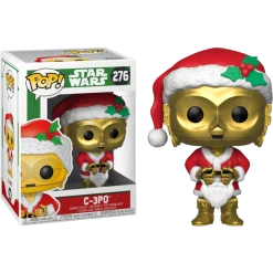 The Amazing Collectables Funko Pop! Star Wars - C-3PO As Santa Christmas Holiday #276