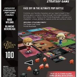 The Amazing Collectables Television Funkoverse - The Golden Girls - Blanche & Rose Pop! - Strategy Game 2-Pack