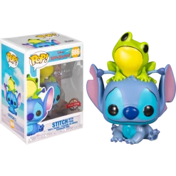 The Amazing Collectables Latest Additions Funko Pop! Lilo & Stitch - Stitch With Frog #586