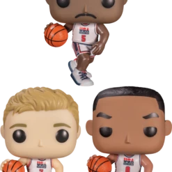 The Amazing Collectables Funko Pop! NBA Basketball - 1992 Dream Team USA - Bundle (Set Of 3) Bundles