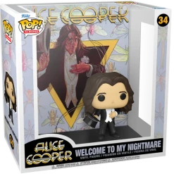 The Amazing Collectables Funko Pop! Albums - Alice Cooper - Welcome To My Nightmare #34 Rocks