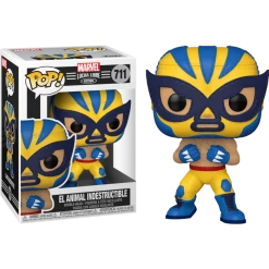 The Amazing Collectables Funko Pop! Marvel: Lucha Libre Edition - El Animal Indestructible Wolverine #711