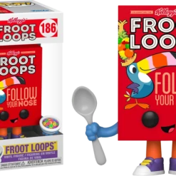 The Amazing Collectables Funko Pop! Kellogg's - Froot Loops Cereal Box #186 Icons