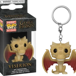 The Amazing Collectables Funko Pocket Pop! Keychain - Game Of Thrones - Viserion Television