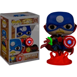 The Amazing Collectables Funko Pop! Infinity Warps - Soldier Supreme Glow In The Dark #679 Latest Additions